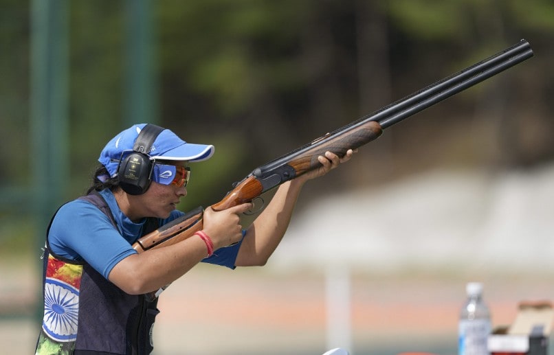 Neeru Dhanda takes sole lead in women’s trap qualification for Asian Games 2026