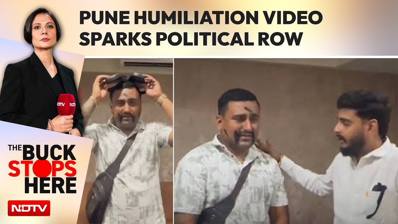 Pune Humiliation Video Sparks Political Row: 'Black Face, Slippers On Head'