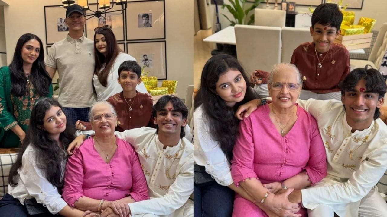 ऐश्वर्या राय ने अपने मायके में यूं मनाया रक्षा बंधन, देखें किसे राखी बांधती हैं बच्चन साहब लाडली की पोती आराध्या