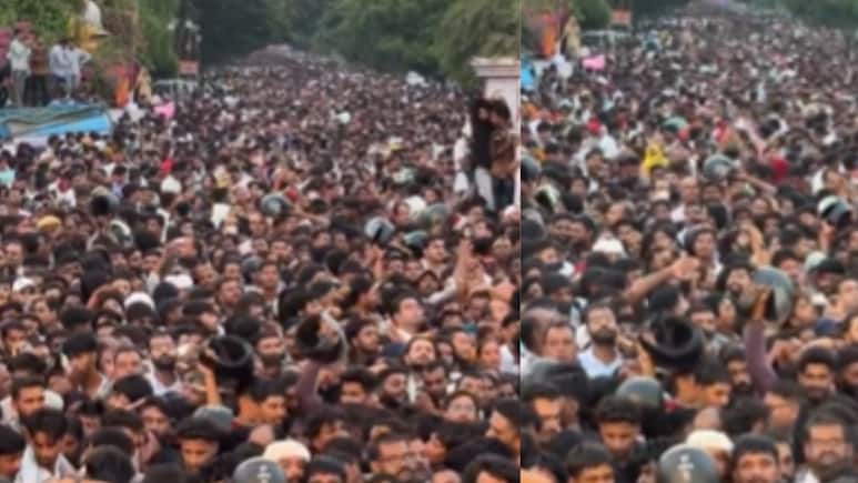 मेहंदी रचाएंगे तो बजेगी शहनाई! जयपुर के मोती डूंगरी मंदिर में उमड़ी भीड़ का वायरल हो रहा वीडियो