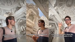 Watch: Tourist In Gujarat Can't Get Over The Architecture Of Palanpur's Jain Temple