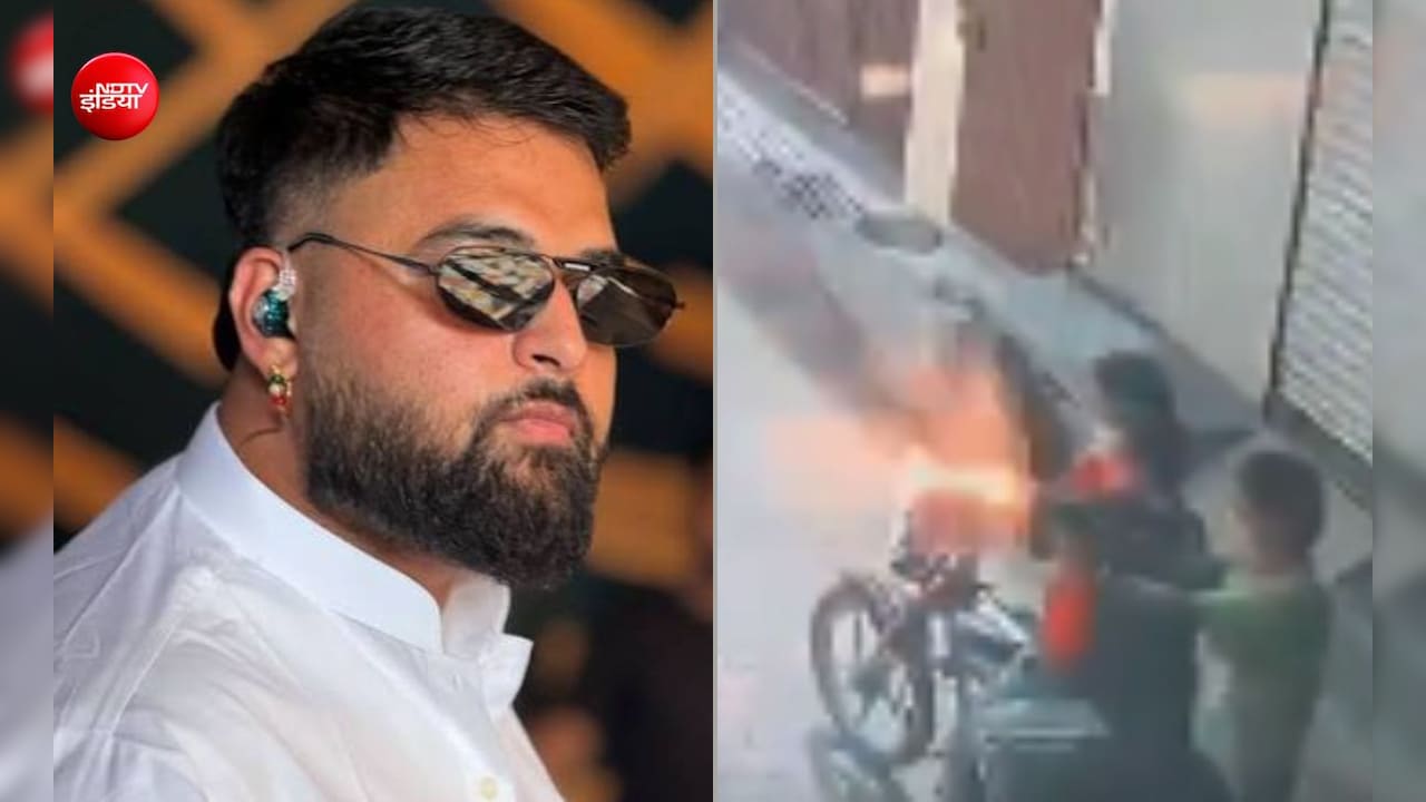 पंजाबी सिंगर गुलाब सिद्धू के घर पर फायरिंग, CCTV में ताबड़तोड़ गोलियां दागते दिखे बदमाश