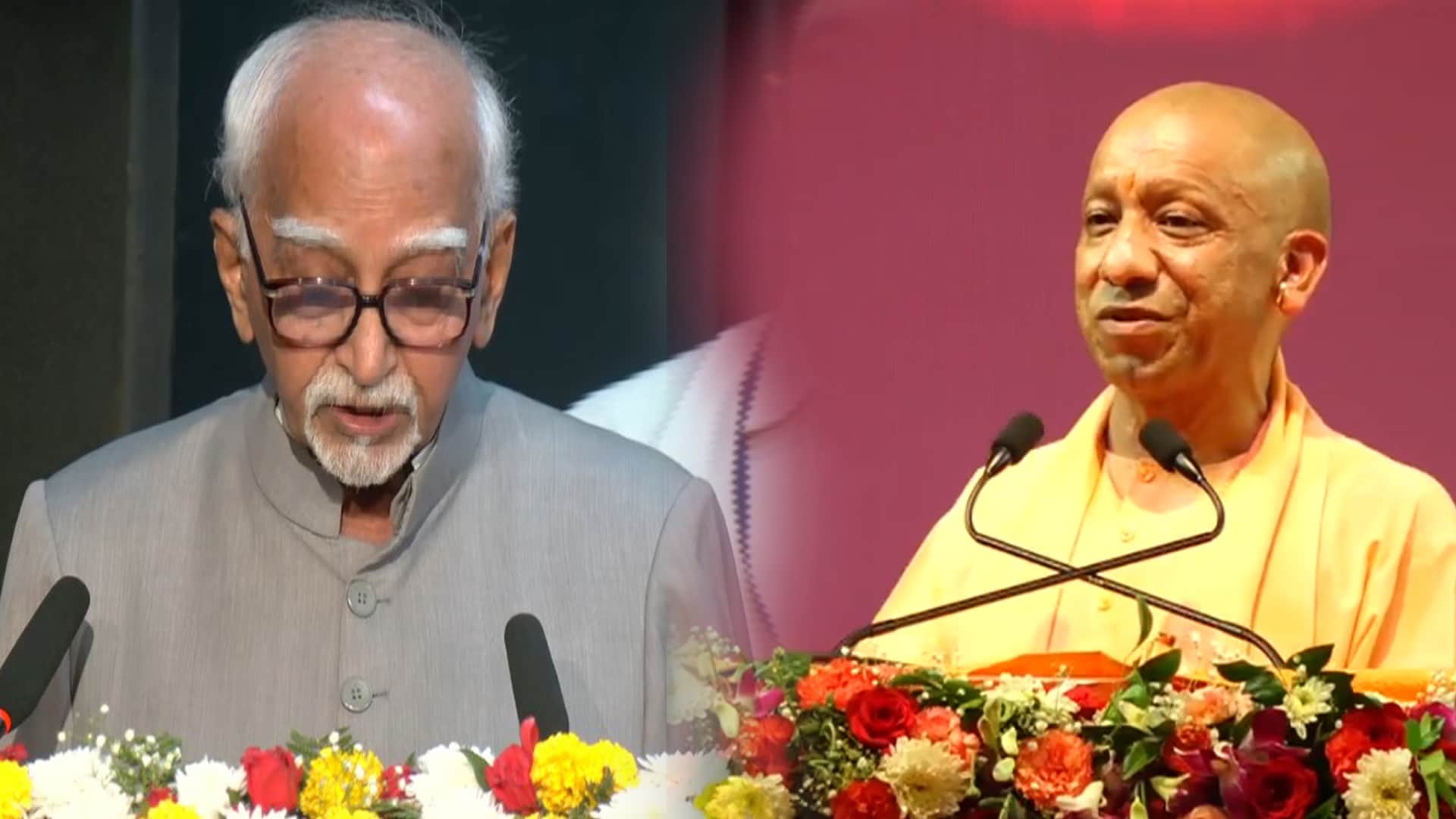 Yogi Adityanath Hits Back At Hamid Ansari Over 'Hindu Communalism' Remarks