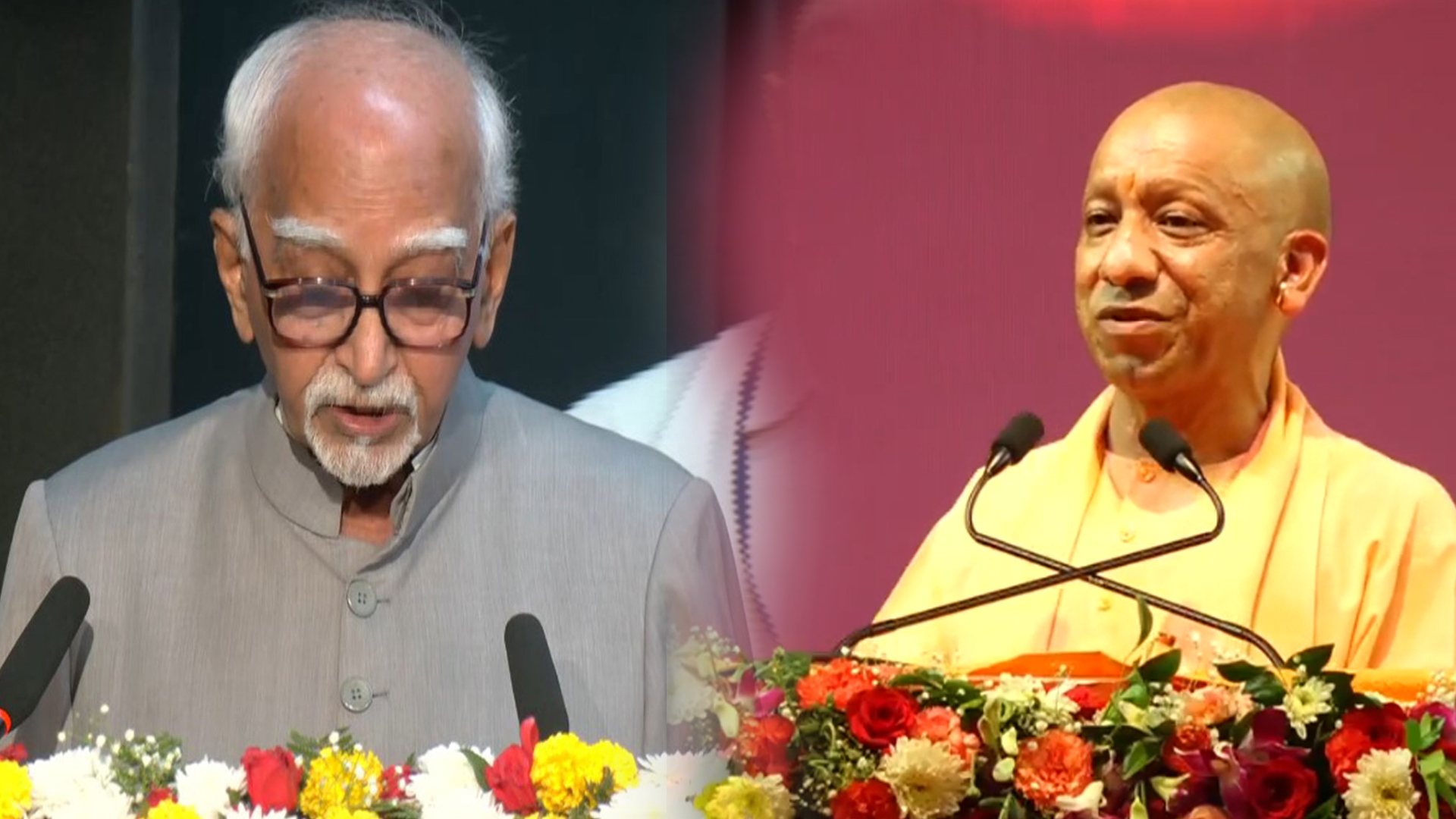 Yogi Adityanath Hits Back At Hamid Ansari Over 'Hindu Communalism' Remarks