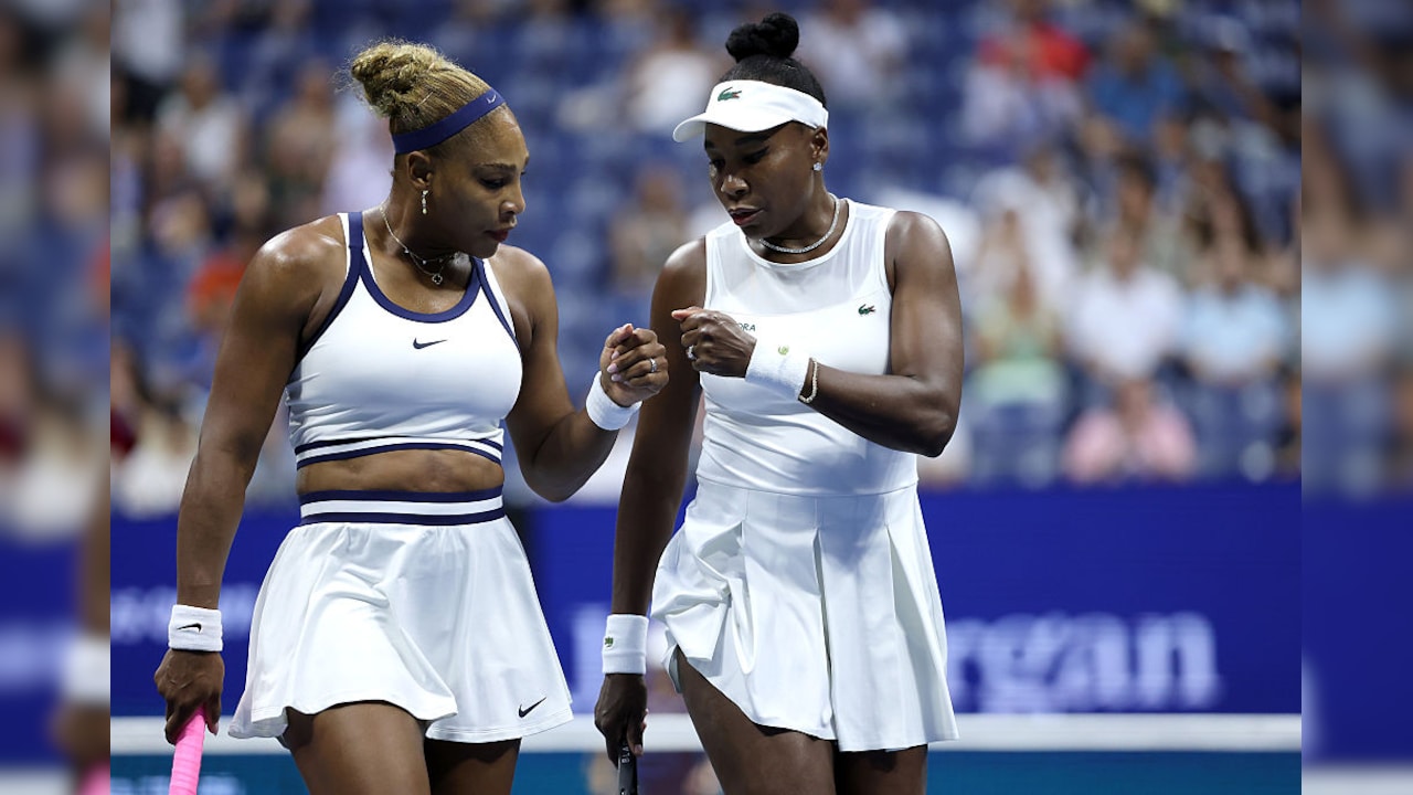 Serena And Venus Williams Fall In Thrilling Return To US Open Doubles