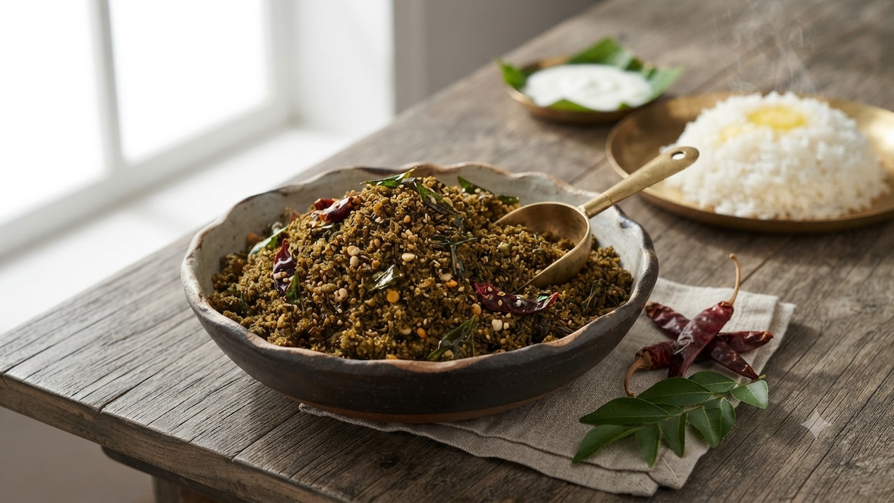 How To Make Dry Curry Patta Chutney: An Easy Recipe For Everyday Meals