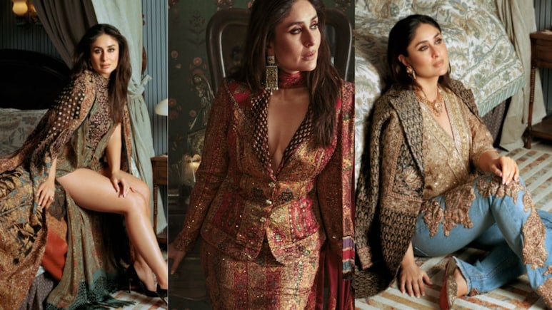 Kareena Kapoor Channels Jaisalmer's Royal Charm In Ritu Kumar's Couture Collection