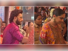 Deepika Padukone, Ranveer Singh Seek Blessings At Siddhivinayak Temple Ahead Of Baby's Arrival