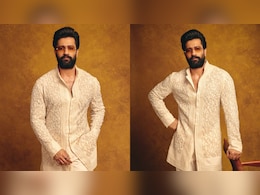 Vicky Kaushal's Ivory Manish Malhotra Look Is Festive Fashion Done Right