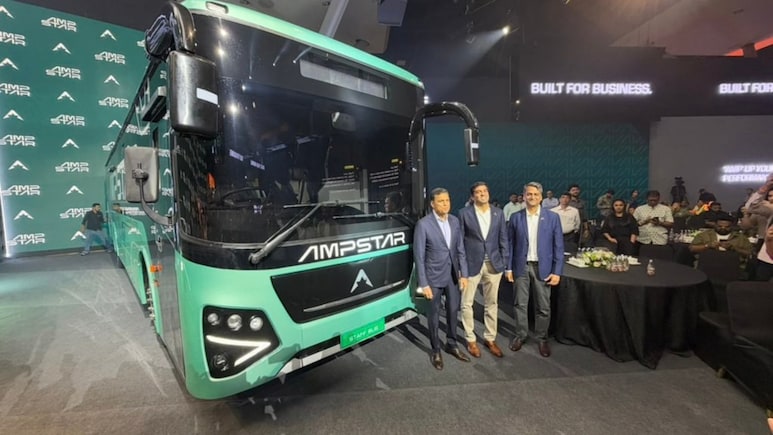 JSW Greentech's AMPSTAR Debuts In Commercial EV Space, To Launch Truck, Buses