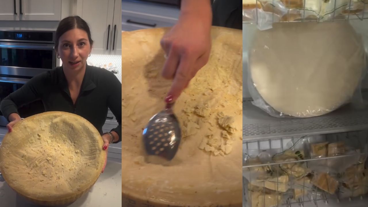 Video: Chef Shares How To Clean And Store Parmesan Wheel