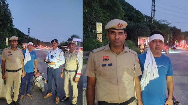 1 लाख की बाइक और 10 लाख का चालान, गुरुग्राम पुलिस को मिली 113 लंबित चालानों वाली मोटरसाइकिल
