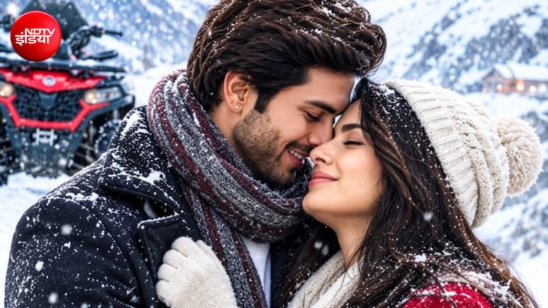 बर्फीली वादियों में दिखा नया इश्क, जय हिंद, जय सिंध का पहला गाना &lsquo;रूबरू&rsquo; रिलीज, गौरव-अकाइशा की दिखी रोमांटिक केमिस्ट्री