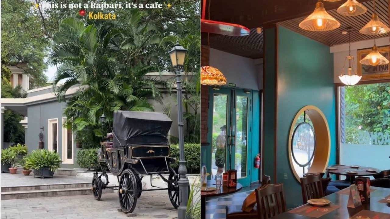 Video: This Cafe Is Designed Like Rajbaris, 250-Year-Old Royal Palaces In Kolkata