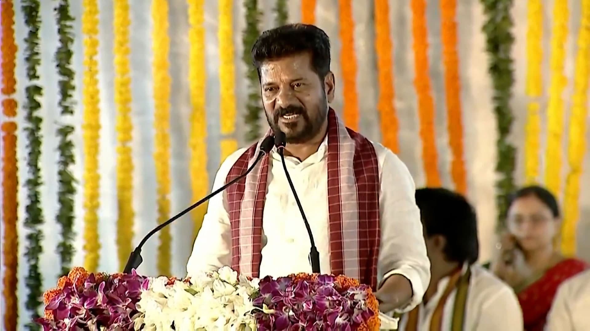 Revanth Reddy's 'Bull-Pig' Remark Against KCR Draws Sharp BRS Criticism