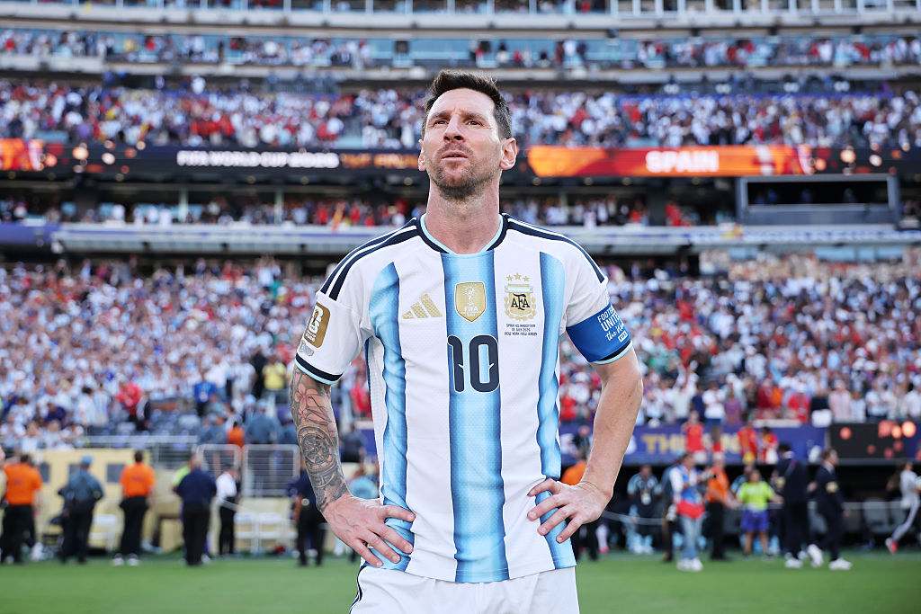 Messi shares receipt-style Instagram post highlighting Argentina achievements