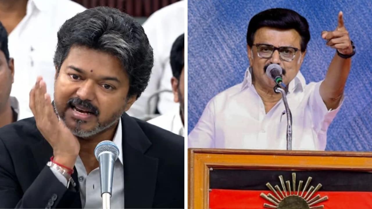 Vijay's Jaw Gesture: The 1976 MK Stalin Story Behind DMK's Outrage