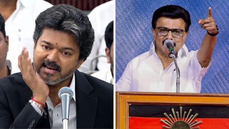 Vijay's Jaw Gesture: The 1976 MK Stalin Story Behind DMK's Outrage