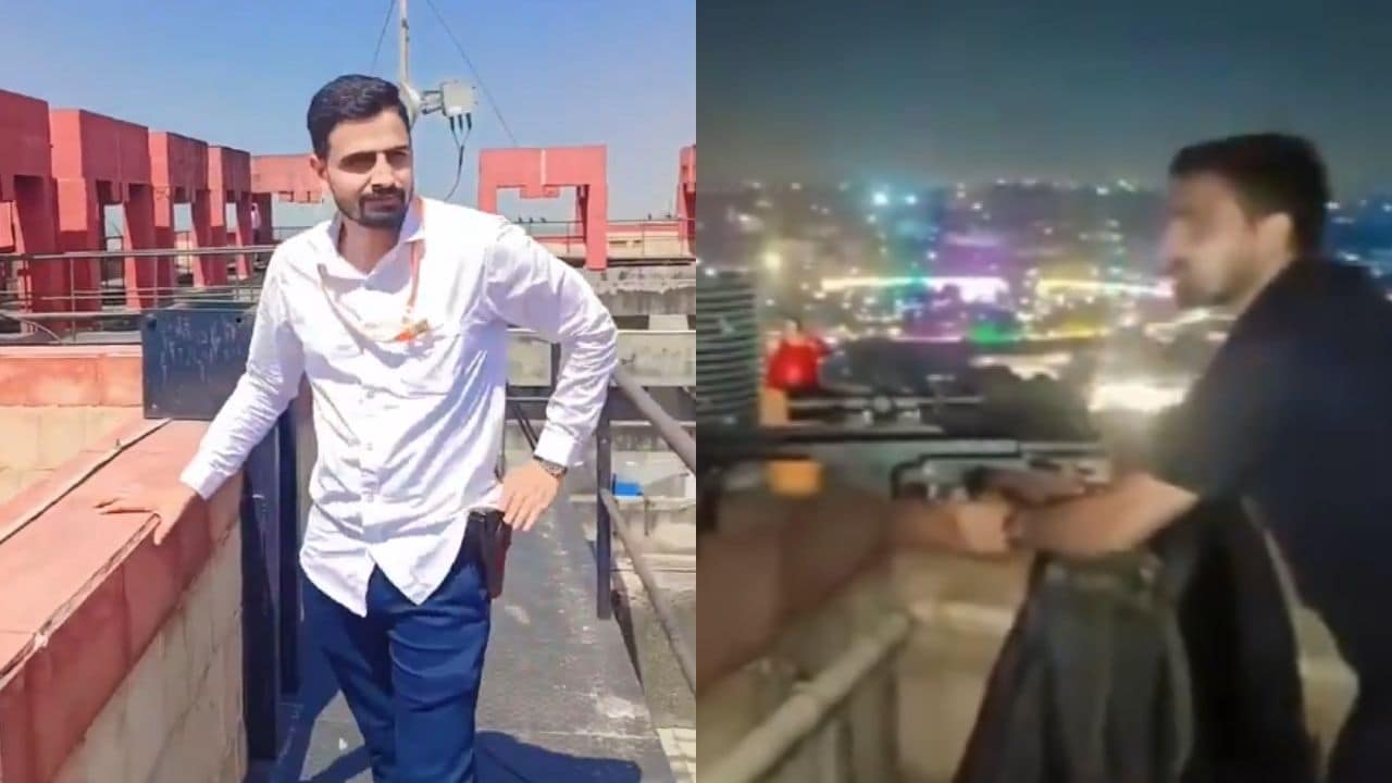 Gun In Hand, Delhi Cop Films Reels From BRICS Summit Venue. Gets Suspended
