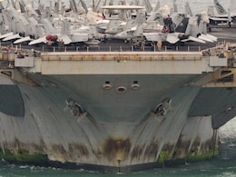 After Months In Hormuz, USS Abraham Lincoln Limps Into Port Covered In Rust
