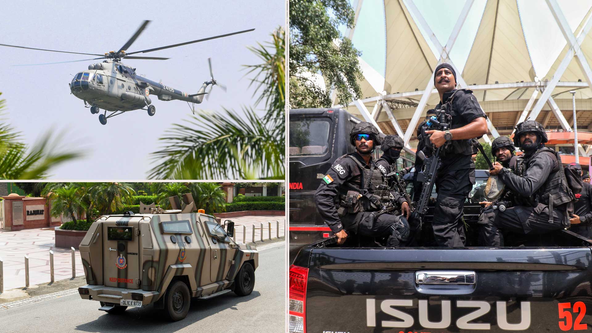 Delhi Turns Into Fortress Ahead Of Putin's India Visit