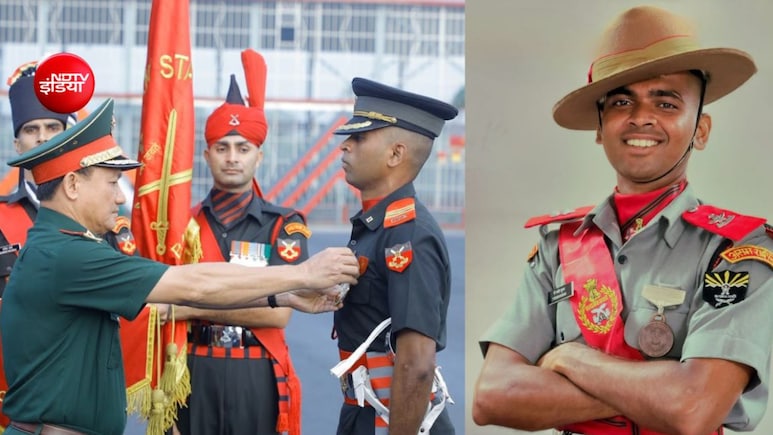 Success Story: &nbsp;TCS जॉब छोड़ आर्मी में पहले हवलदार फ&zwj;िर अफसर बने, OTA से पाया स्वॉर्ड ऑफ ऑनर