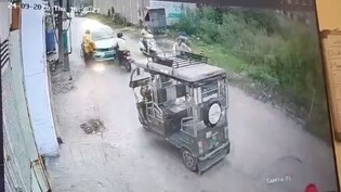 On Camera, Speeding Car Rams 6 Vehicles In Punjab, Biker Flung Into Air