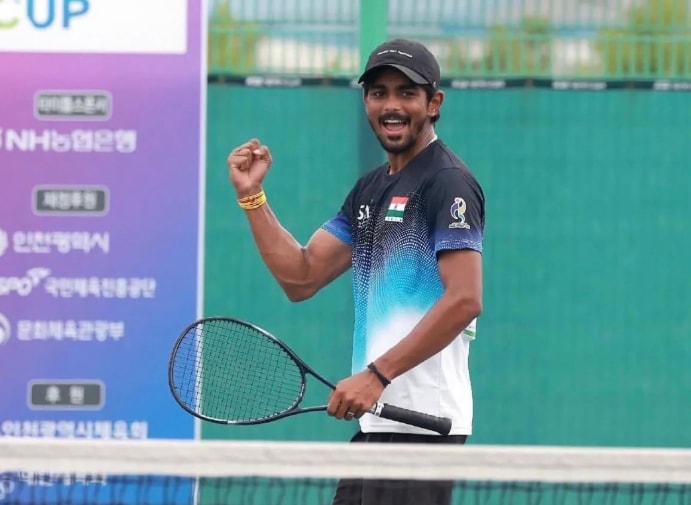 Jay Meena reaches soft tennis semi-finals, securing India’s first Asian Games medal