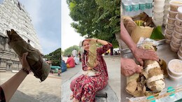 Video: This Temple In Tamil Nadu Serves An 18-Inch-Long Idli As Prasadam