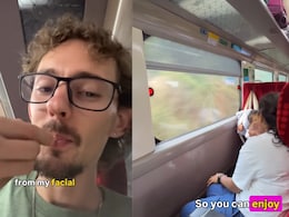 Foreign Traveller Raves About Vande Bharat Train, Calls It India's "Nicest Passenger Train"