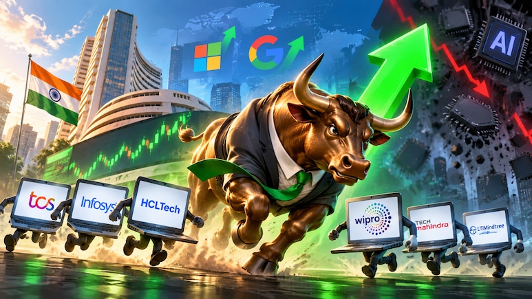 IT Stocks Rally: Mphasis, HCL Tech, Tech Mahindra Surge Up To 7%; Nifty IT Index Zooms 5%
