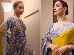 Tamannaah Bhatia's Madhubani Dupatta With Hand-Painted Radha-Krishna Honours <i>The Vvaan</i>'s Bihar Connect