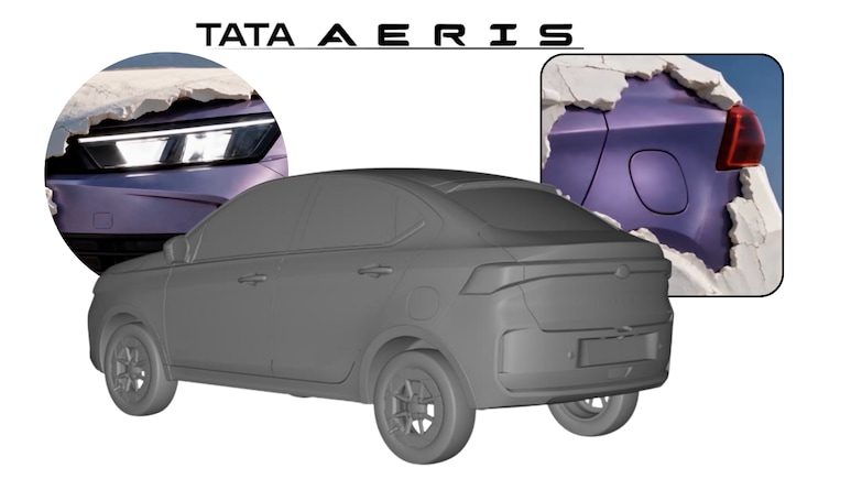 Tata Aeris Set For Launch On September 25, To Rival Dzire, Aura, Amaze: Teaser Out
