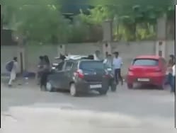 On Camera, Speeding Car Hits Four Students In Greater Noida, Driver Arrested