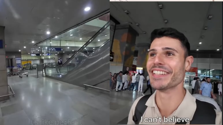 Video: Delhi Metro "Shocked" A Foreign Traveller. His Review Has Indians Talking