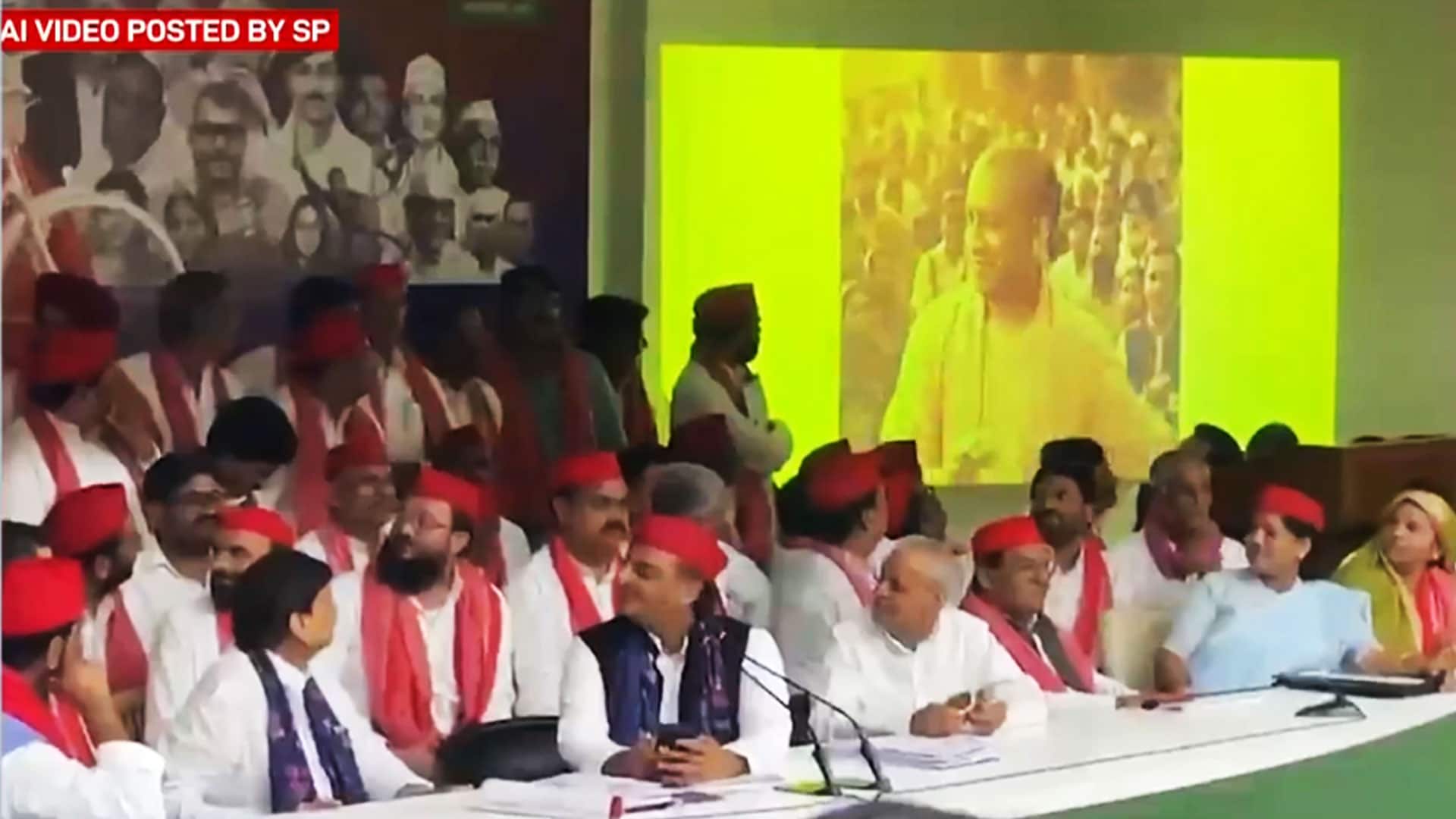 Yogi AI Video Sparks Fresh BJP-SP War In Uttar Pradesh