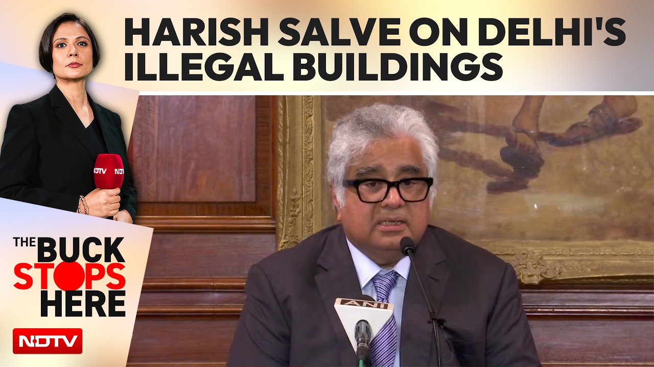 Harish Salve On Delhi's Illegal Buildings: 'You Can't Throw People On The Street'