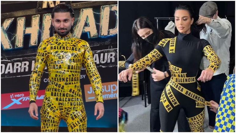 Orry Puts His Own Twist On Kim Kardashian's Iconic Balenciaga Look At Khatron Ke Khiladi 15 Finale