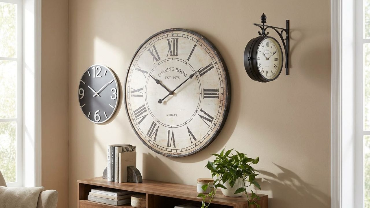 Best Wall Clocks: सिंपल दीवार को भी दें विंटेज और मॉडर्न लुक, Amazon पर मिल रही हैं ये टॉप 5 खूबसूरत घड़ियां