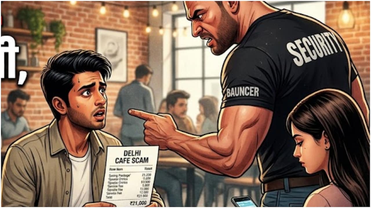 लड़के को डेट पर बुलाकर लड़की ने थमाया 21 हजार रुपये का बिल, मना करने पर बाउंसरों से पिटवाया