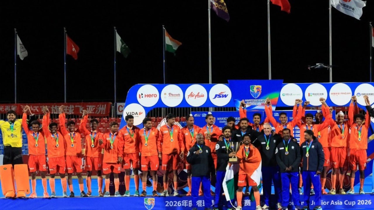 India Crowned Hockey Mens Junior Asia Cup Champions With  4-1 Win Over South Korea
