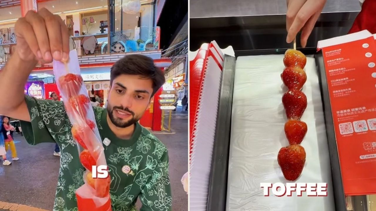 Video: Chinese Eat These Toffees With Plastic-Like Cover. What It Actually Is
