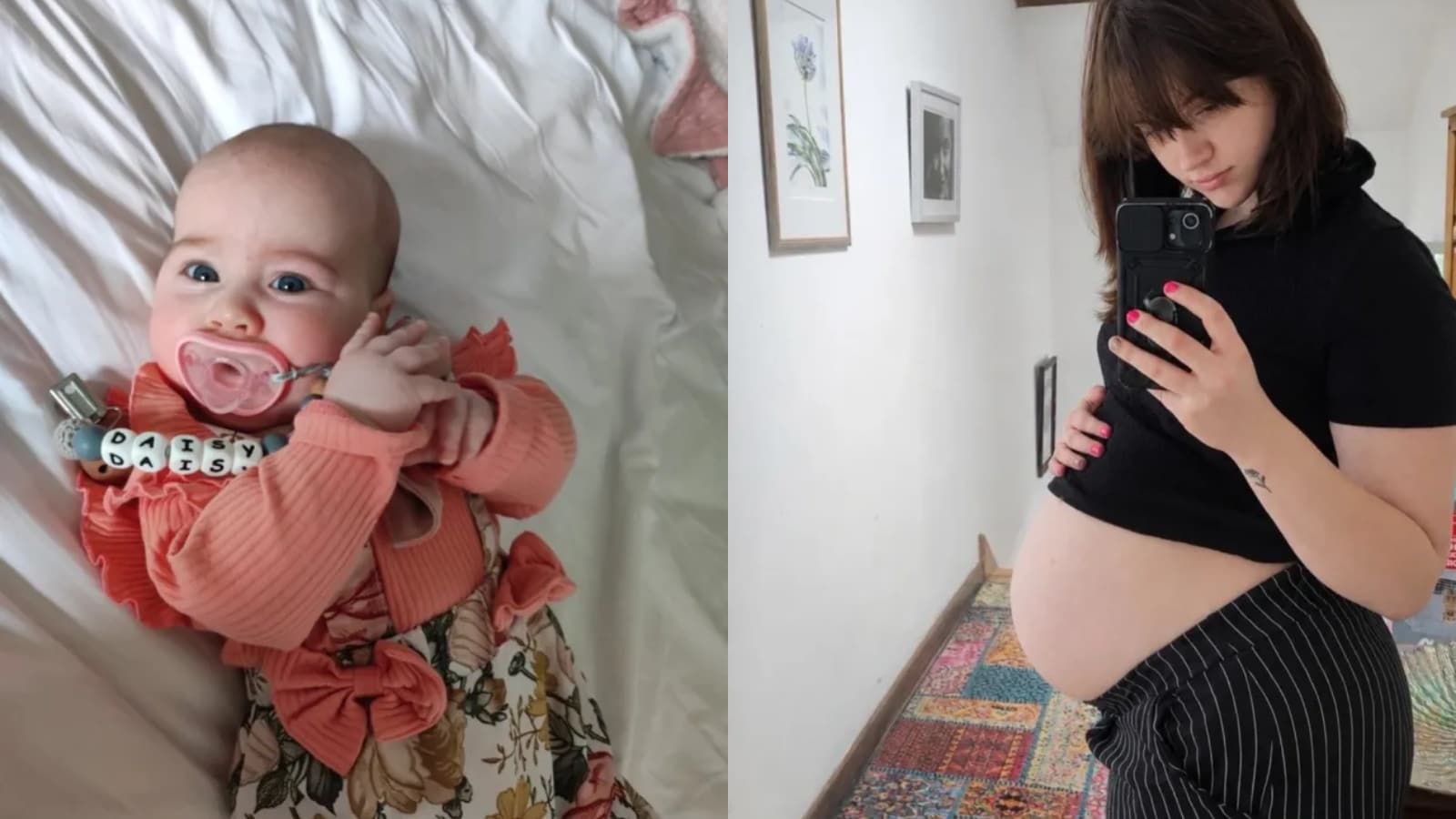 Doctors suggested abortion Unborn baby thumbs up womb Medical Miracle Chloe Ruker Daisy