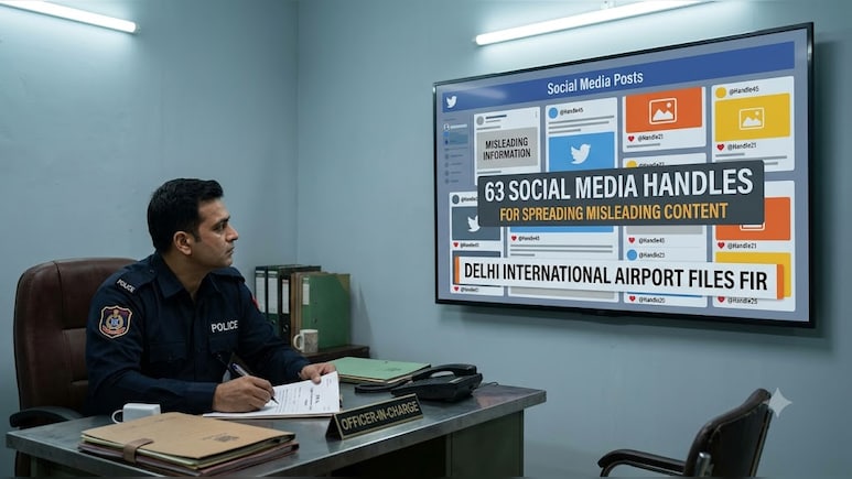 Delhi International Airport Files FIR Against 63 Social Media Handles For Spreading Misleading Content