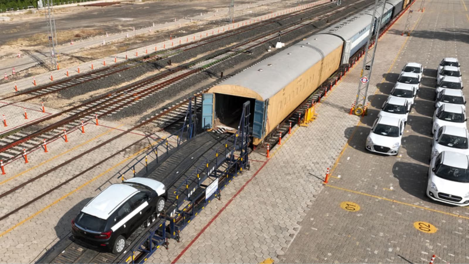 Maruti Suzuki Achieves One Million Vehicle Dispatches via In-Plant Rail Sidings