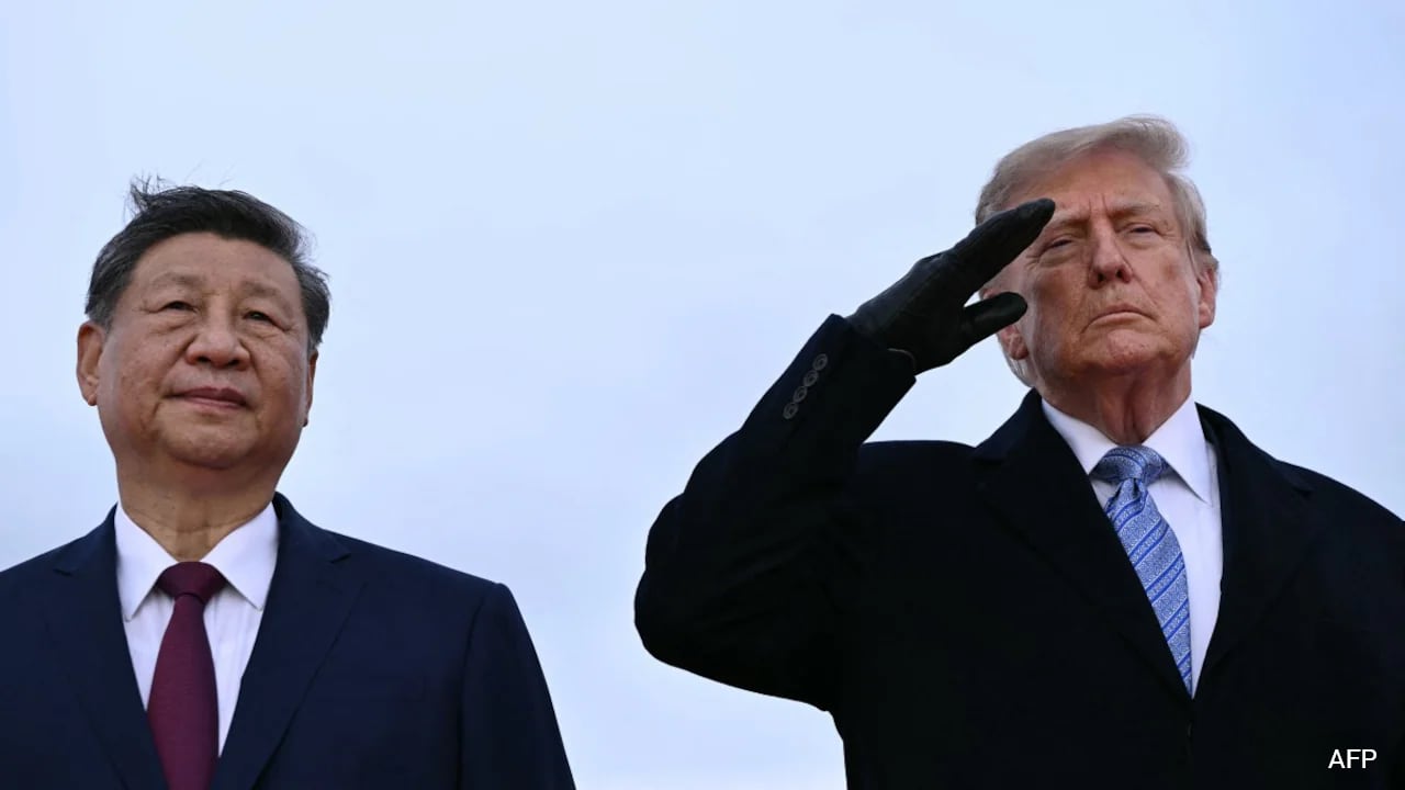 Xi Jinping Lands In US For Key State Visit, Trump Receives Him