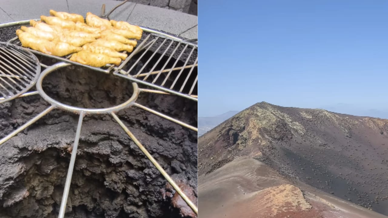 This Spanish Restaurant Gives A Twist To Outdoor Cooking, Uses Active Volcano Vent As Heat Source