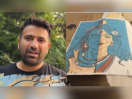 Inside Archana Puran Singh's Son Aaryamann Sethi's Madh Island Mansion: Custom Shiva-Parvati Painting And Wooden Floors