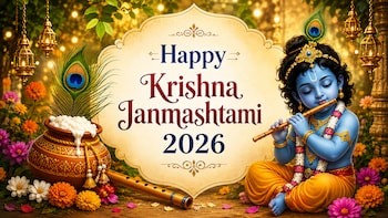 Happy Janmashtami 2026: 100+ Wishes, Messages, Greetings, Quotes, WhatsApp Status And Instagram Captions