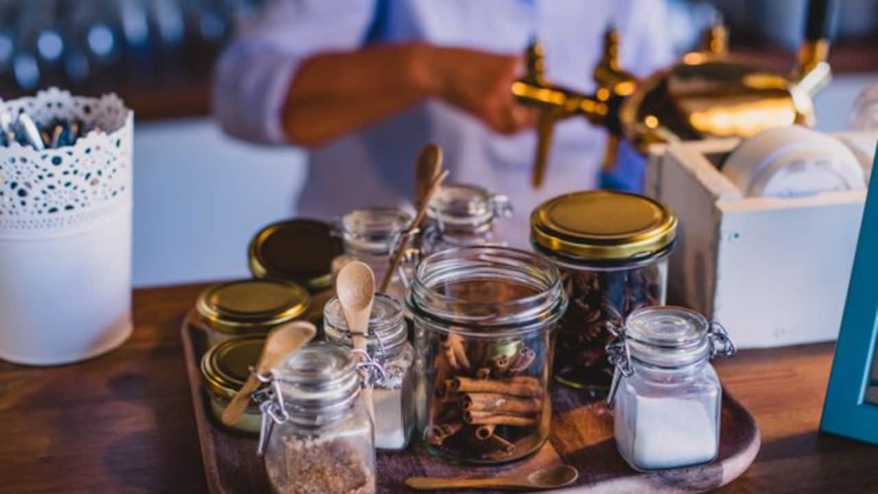 Keeping spices above the hob can also make them clumpy